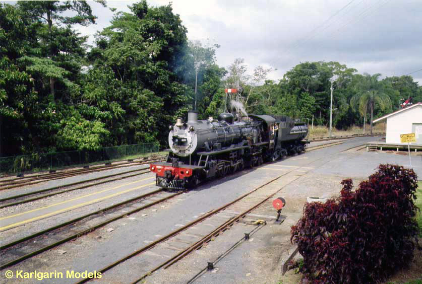 South African steam at Kuranda